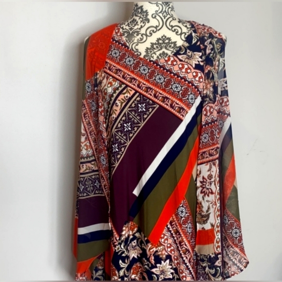 Jessica London plus size two-piece boho style maxi dress - Picture 4 of 15